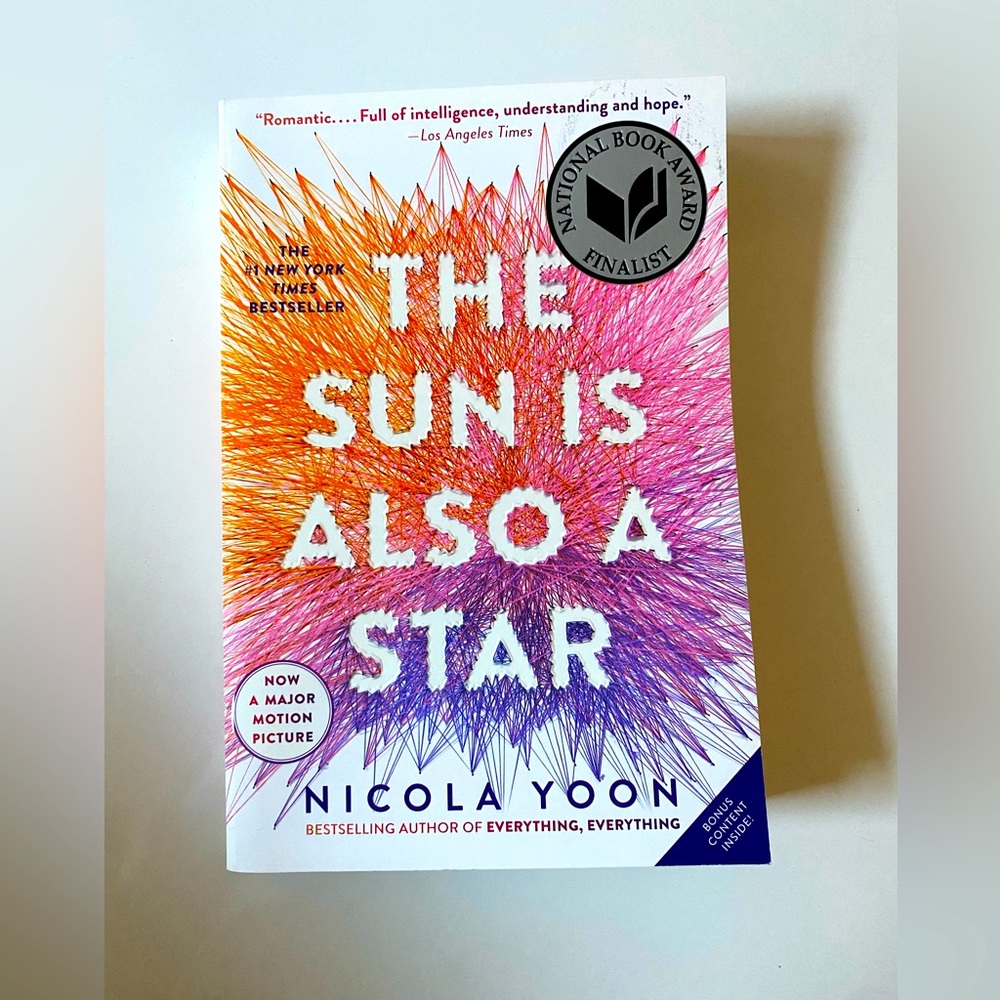 The Sun Is Also A Star Paperback Book